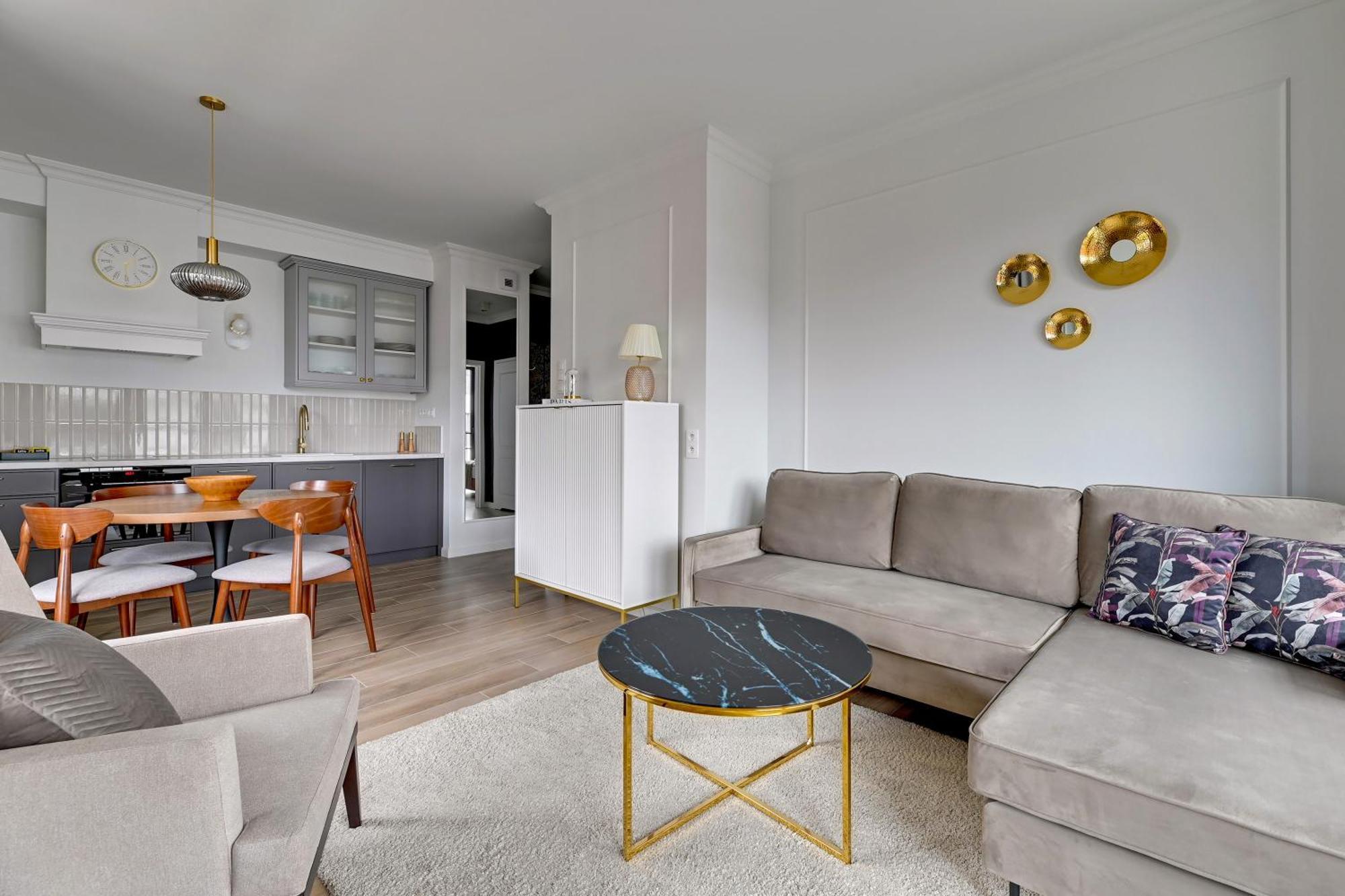 Doki Living - Foodhall & Parking By Downtown Apartments Gdańsk Kültér fotó