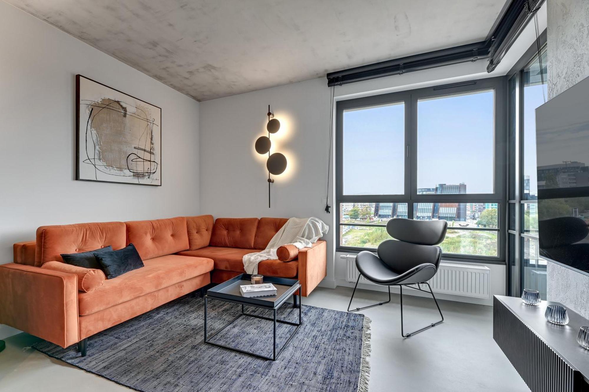 Doki Living - Foodhall & Parking By Downtown Apartments Gdańsk Kültér fotó