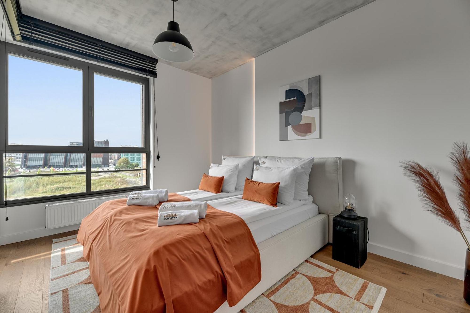 Doki Living - Foodhall & Parking By Downtown Apartments Gdańsk Kültér fotó