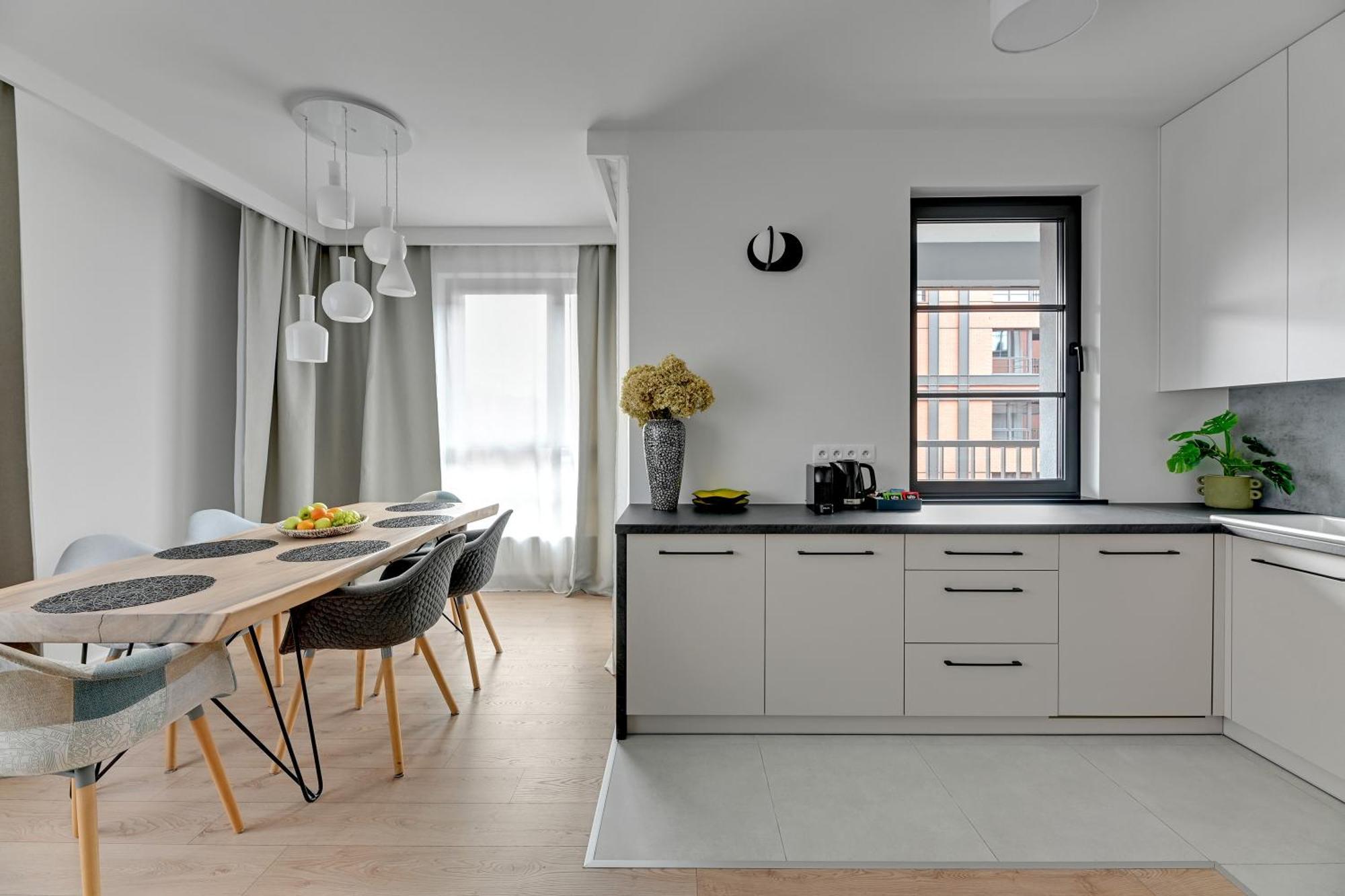 Doki Living - Foodhall & Parking By Downtown Apartments Gdańsk Kültér fotó