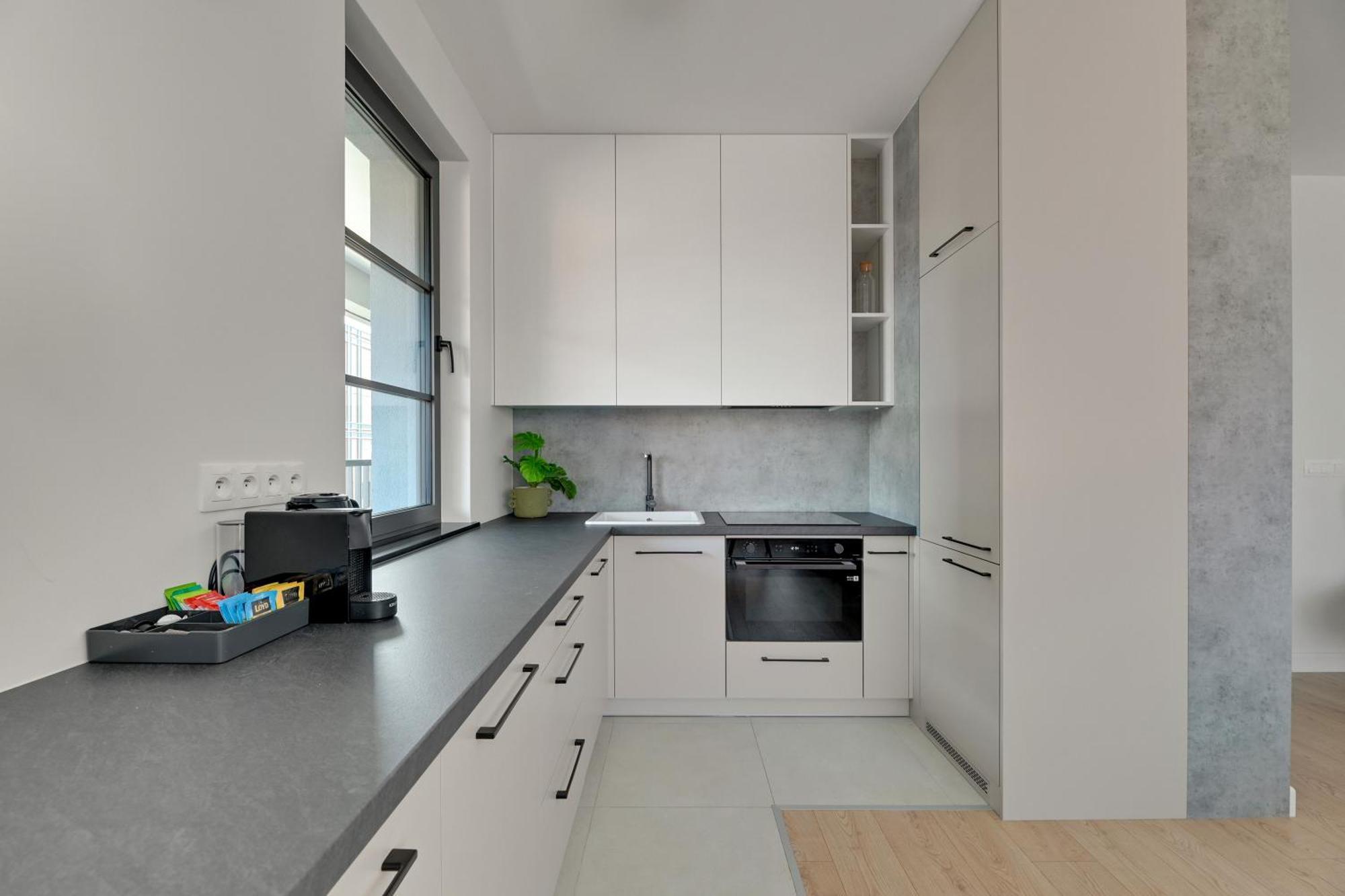 Doki Living - Foodhall & Parking By Downtown Apartments Gdańsk Kültér fotó